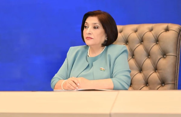 Sahibə Qafarova Qazaxıstan nümayəndə heyəti ilə görüşüb