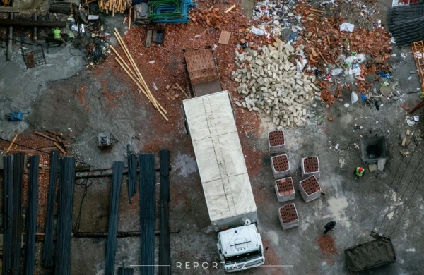 Xırdalanda tikinti şirkətindən 20 000 manatlıq inşaat materialları oğurlanıb