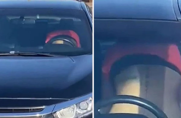 Maşında əxlaqsız görüntüləri yayıldı: Polis döyməsindən tapdı — FOTOLAR