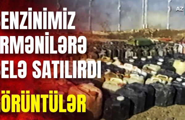 Azərbaycan benzinini ermənilərə belə satıblarmış  —  Şok video
