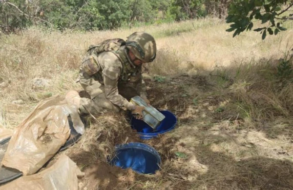 PKK-nın xeyli sayda silahı Türkiyə Ordusunun əlinə keçib