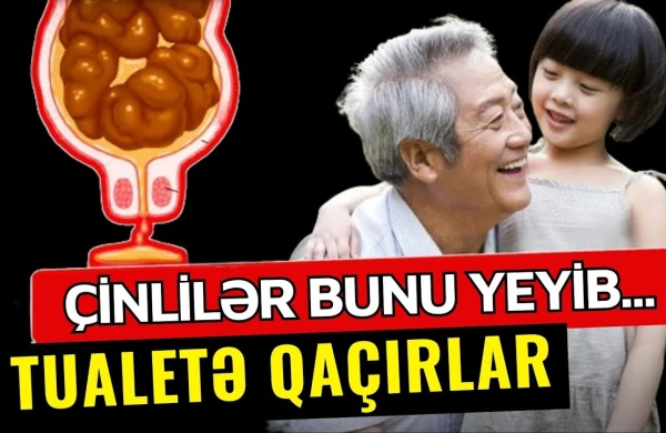 Çinlilər Bağırsaqlarını Belə Təmizləyir - HƏMİN RESEPT