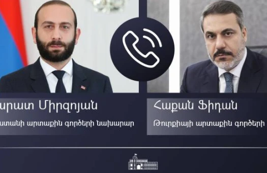Mirzoyan Hakan Fidana zəng edib