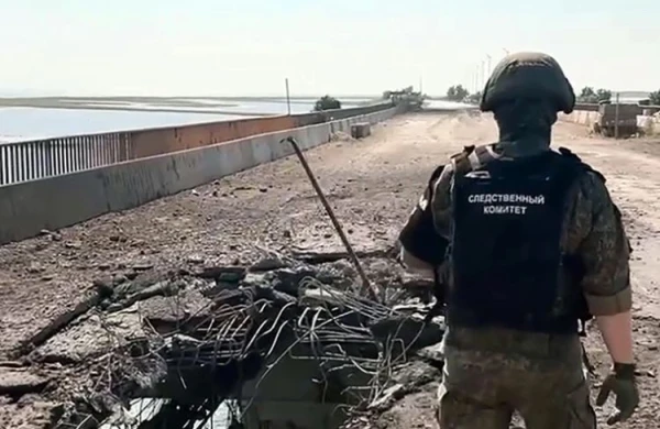 Krım körpüsü bağlandı