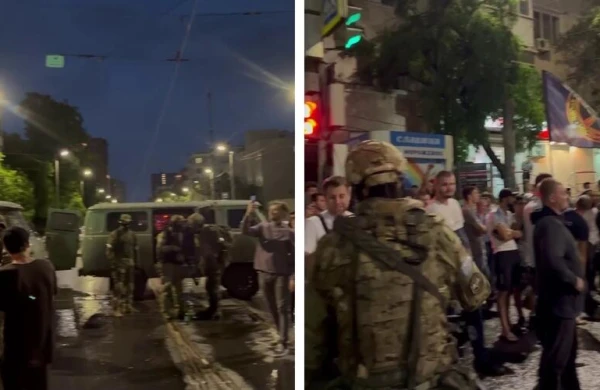 "Vaqner" döyüşçüləri Rostovdan belə yola salındı - ANABAAN VİDEO