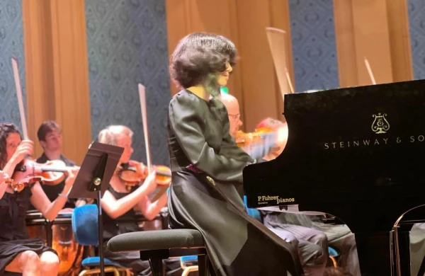 Azərbaycanlı pianoçunun çıxışı Cenevrədə alqışlarla qarşılanıb - VİDEO