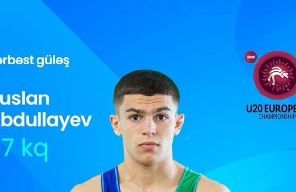 Azərbaycanın bir güləşçisi Avropa çempionu olub