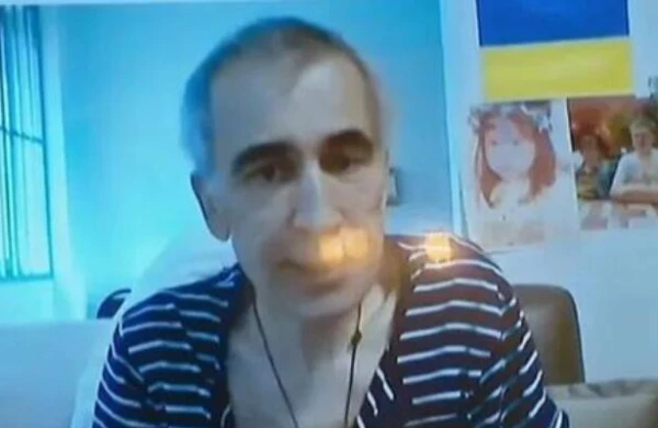 Saakaşvilinin son görüntüləri yayıldı - VİDEO
