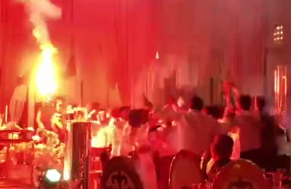Bakıda keçirilən bu toy gündəm oldu - Bəyin dostları... - VİDEO
