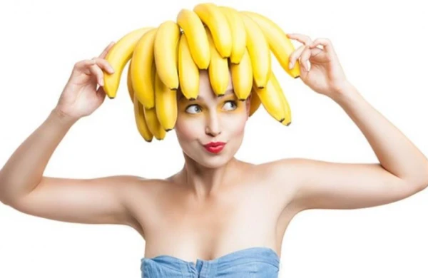 Bananla saçlara qulluq