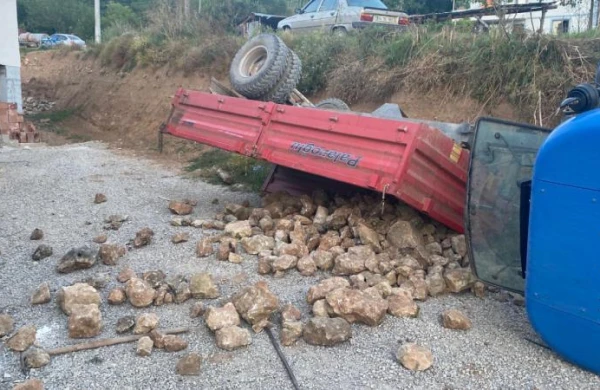 Traktor aşdı,uşaq öldü