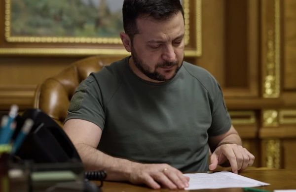 Zelenski orduya  Novorossiysk üçün təşəkkür edib