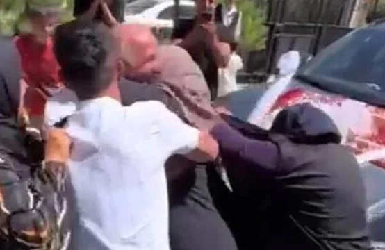 Toyda şok hadisə - Qayınata ilə qayınana GÜLƏŞDİ – VİDEO