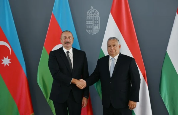 Budapeştdə İlham Əliyevin Macarıstanın Baş naziri Viktor Orban ilə görüşü başlayıb