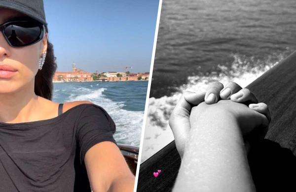 İrina Şeyk İtaliyadan foto paylaşdı