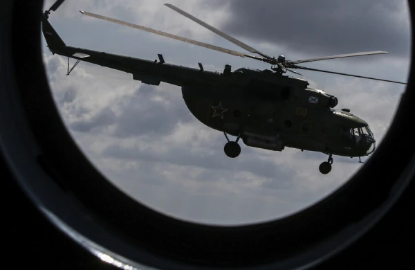 Rusiya Ukraynanın helikopterin vurdu