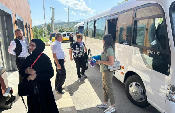 I Qarabağ müharibəsi zamanı itkin düşmüş şəxslərin ailə üzvləri Şuşaya səfər edib - FOTO