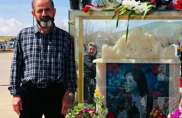 Məhsa Əmininin atası İranda saxlanılıb