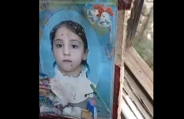 Erməni uşağının fotosunu tapan əsgərimizin TƏSİRLİ GÖRÜNTÜLƏRİ - VİDEO