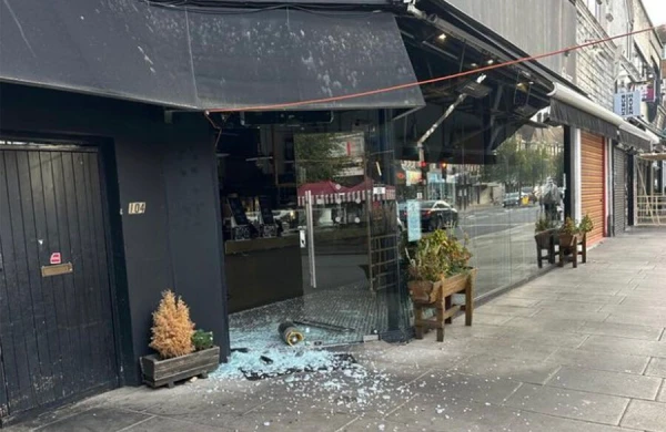 Restorana hücum oldu