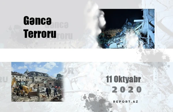 Ermənistanın Gəncədə törətdiyi növbəti terrordan üç il ötür