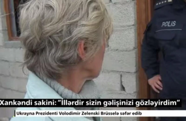 Xankəndidə qalan 43 yaşlı Liliyanın Azərbaycan polisi ilə söhbəti - VİDEO