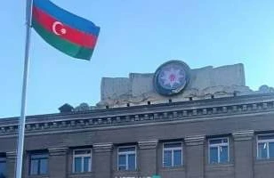 Bayrağımızın asıldığı Xankəndidən ilk görüntülər (VİDEO)