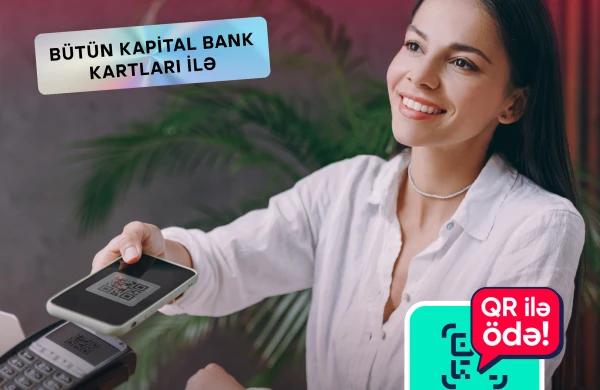 Birbank-ın yeni QR-kodla ödəniş üsulu 3% keşbek qazandırır