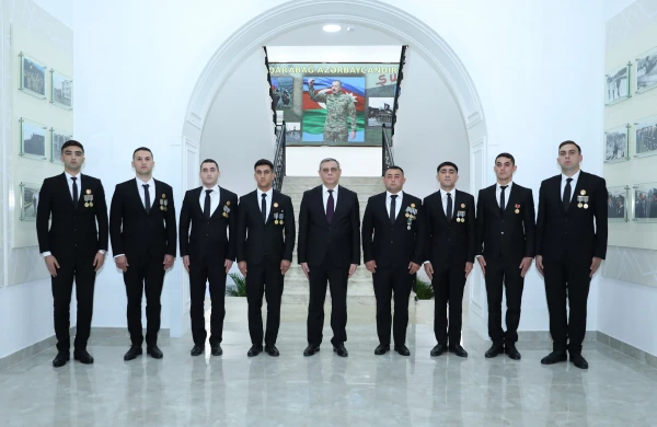 Vətən müharibəsi iştirakçıları Dövlət Xidmətində həqiqi hərbi xidmətə qəbul olunub