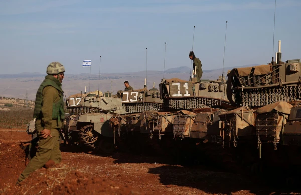 İsrail ordusunun tankları Qəzzaya doğru irəliləyir