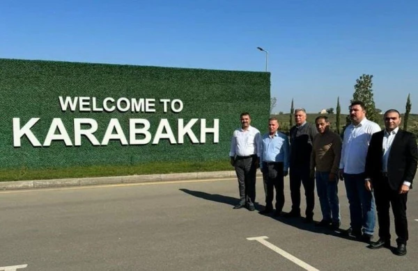 İraqlı deputatlar Şuşada olublar