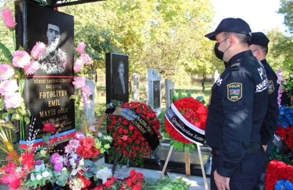 Şəhid polisin doğum günüdür
