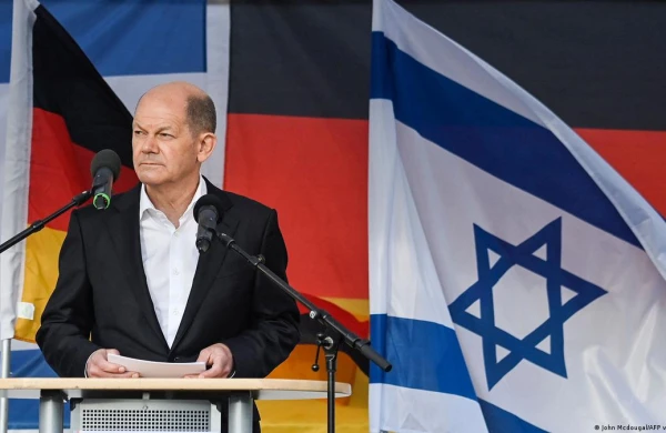 Scholz almanları yəhudiləri qorumağa çağırıb