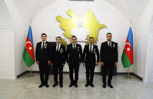Vətən müharibəsi iştirakçıları həqiqi hərbi xidmətə qəbul olunub