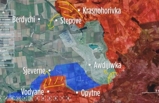 Rusiya Avdiivka yaxınlığındakı Ukrayna istehkamlarını yarıb - ALMAN MEDYA