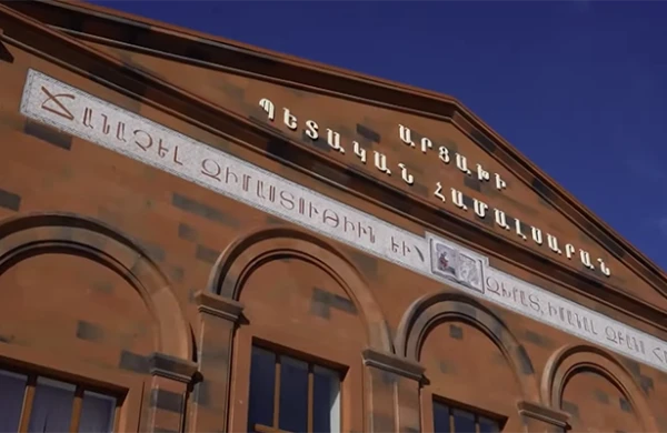 Xankəndi universitetinin görüntüləri yayıldı - Video