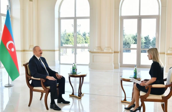 Prezident İlham Əliyev “Euronews” televiziyasına müsahibə verib