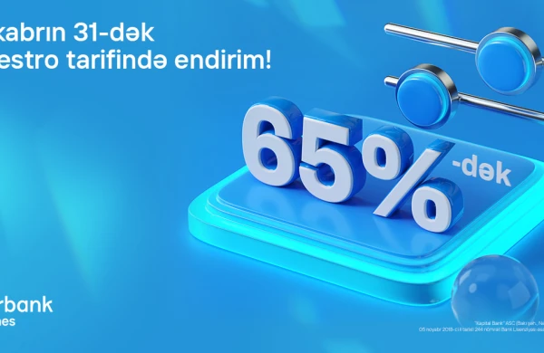 “Maestro” tarifi biznes sahiblərinə 65%-dək endirim imkanı yaradır