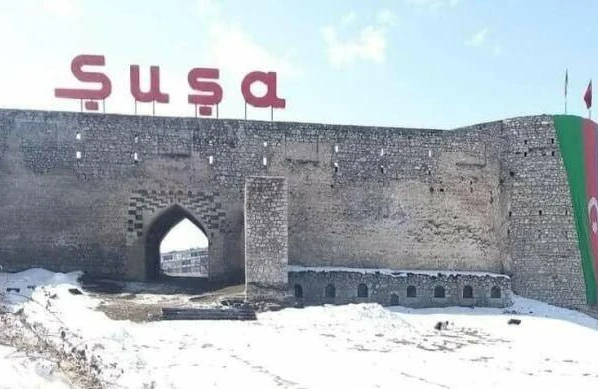 Şuşaya ilk qar yağdı - VİDEO