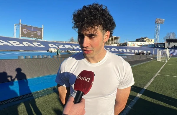 "Xankəndidə İlham Əliyevin qarşısında futbol oyununda çıxış etmək çox gözəl hissdir"