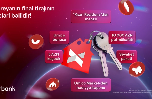 Birbank-ın "10 001 hədiyyə" lotereyasının final tirajı yekunlaşdı: Mənzilin sahibi bəlli oldu