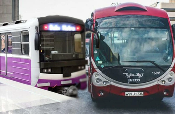Metro, avtobus və dəmir yolundan istifadə edənlərə ŞAD XƏBƏR - RƏSMƏN AÇIQLANDI