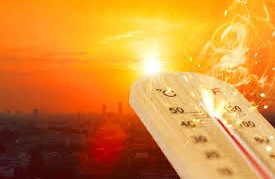 Bu ölkədə temperatur yüksək dərəcəyə çatdı 