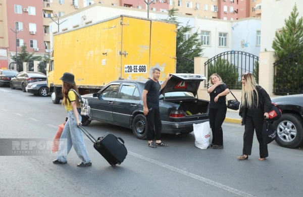 Ağdamın Xıdırlı kəndinə köç karvanı yola salınıb