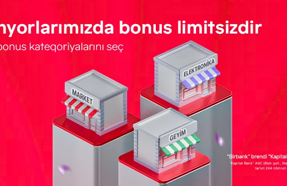 Birbank kartlarında yeni dövr: limitsiz bonuslar ilə daha çox qazanmaq imkanı&nbsp; &nbsp;