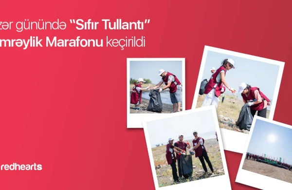 “Sıfır Tullantı” Həmrəylik Marafonu davam edir: Xəzər Günündə 768 kq tullantı toplanıldı&nbsp;&nbsp;