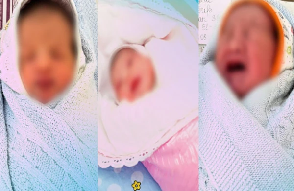 Bir gündə üç uşaq ambulansda doğuldu - Fotolar