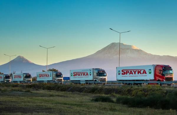 Rusiyada onlarla erməni yük maşını saxlanılıb