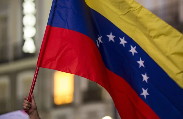 Venesuelaya görə BMT binası qarşısında etiraz aksiyası keçirdilər