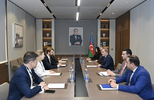 Ceyhun Bayramov ABŞ Dövlət Departamentinin rəsmisi ilə görüşüb&nbsp;